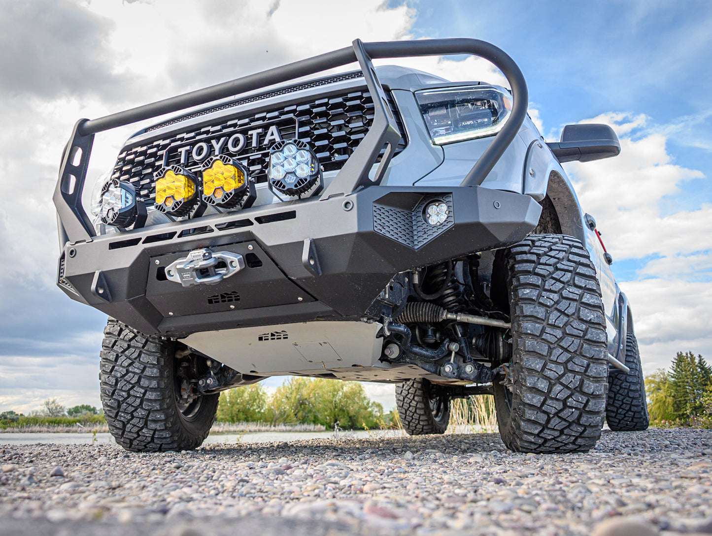 CBI Offroad Fab Adventure Series Front Bumper - 14-21 Toyota Tundra