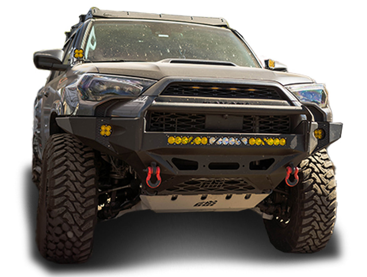 CBI Offroad Fab Baja Series Front Bumper - Aluminum - 20-23 Toyota 4Runner