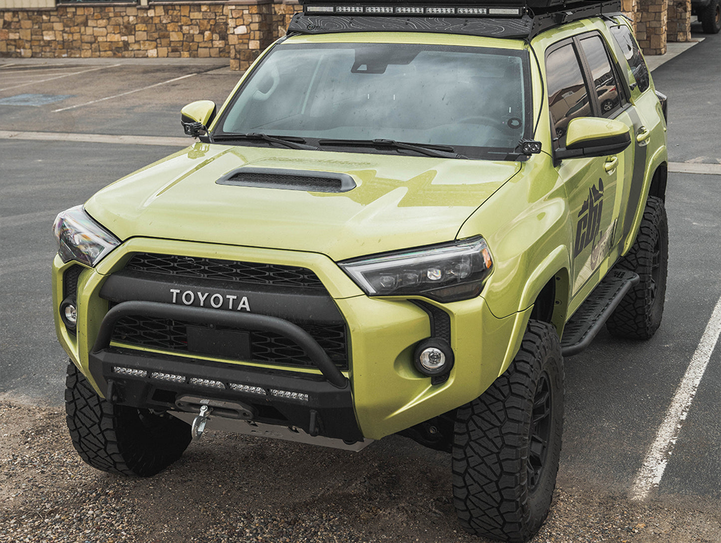 CBI Offroad Fab Overland Bolt-On Rock Sliders - 10-23 Toyota 4Runner