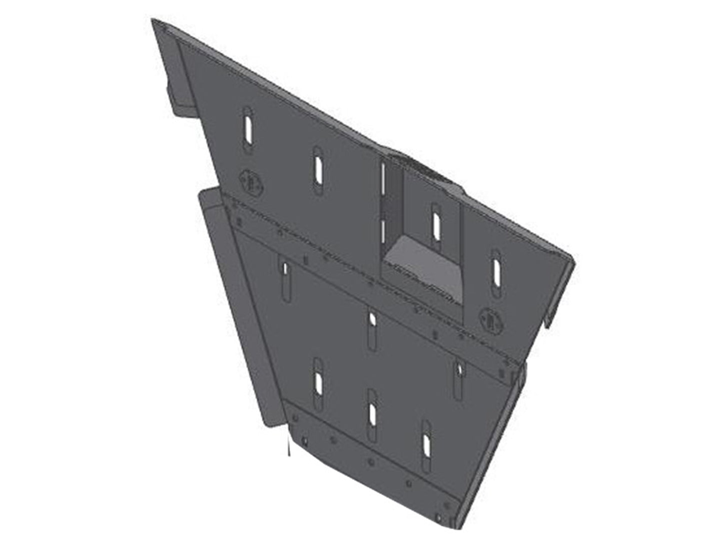 CBI Offroad Fab Rear Overland Skid Plates - 14-21 Toyota Tundra