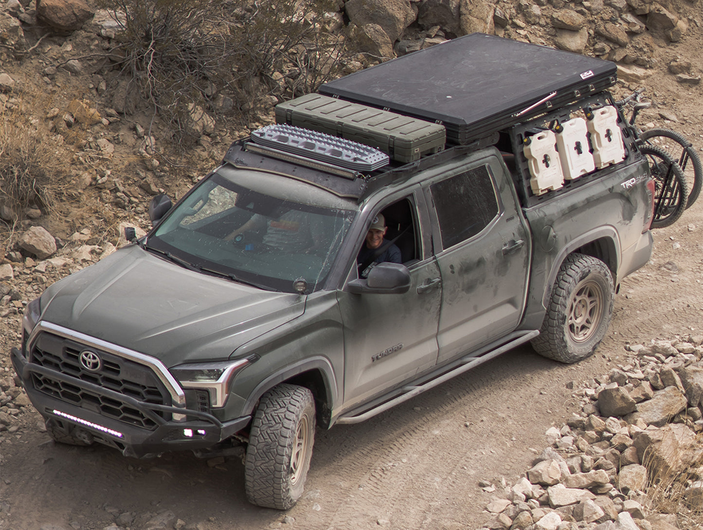 CBI Offroad Fab Rock Sliders - 22+ Toyota Tundra