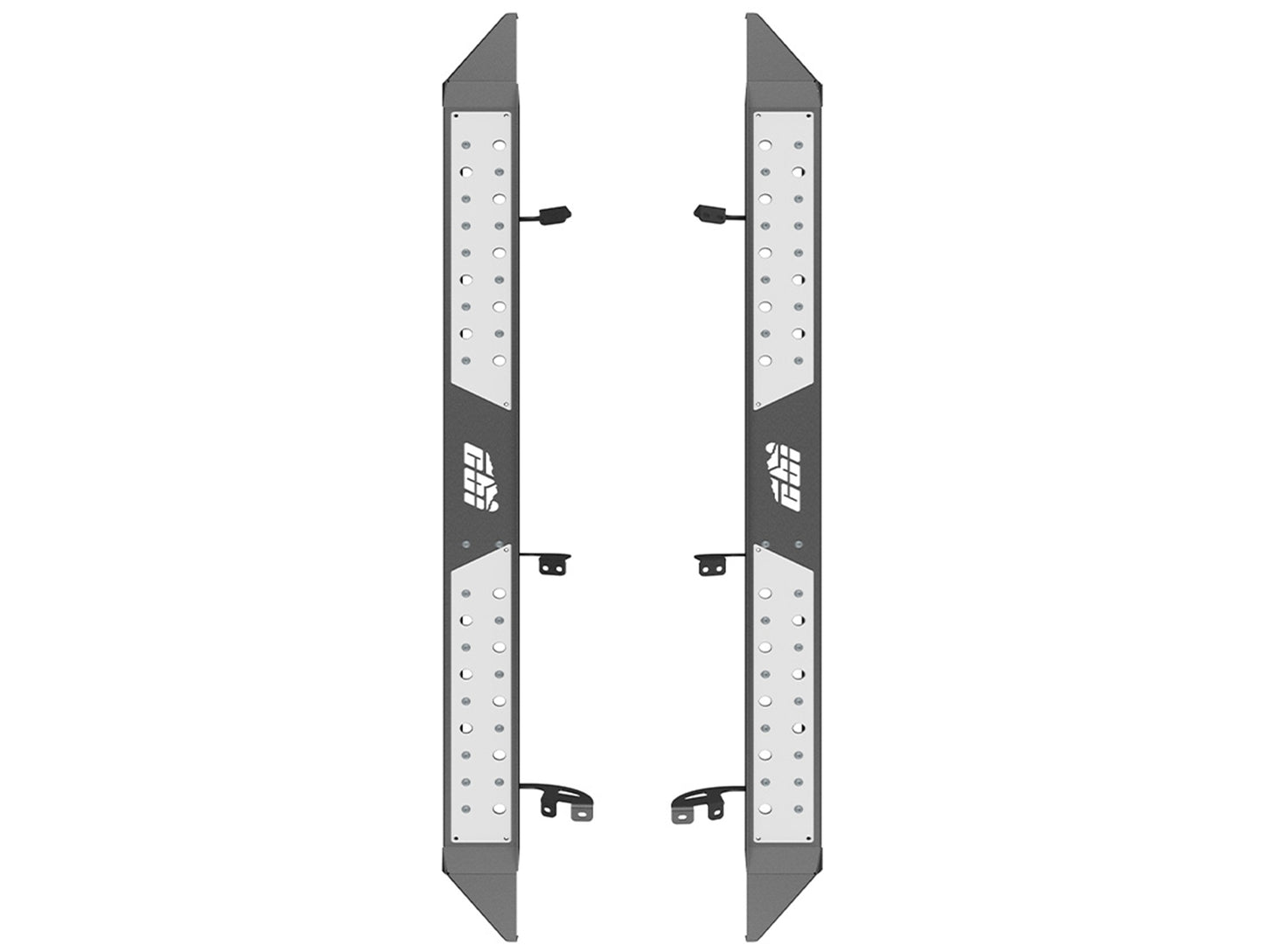 CBI Offroad Fab Side Steps - 24+ Toyota Tacoma