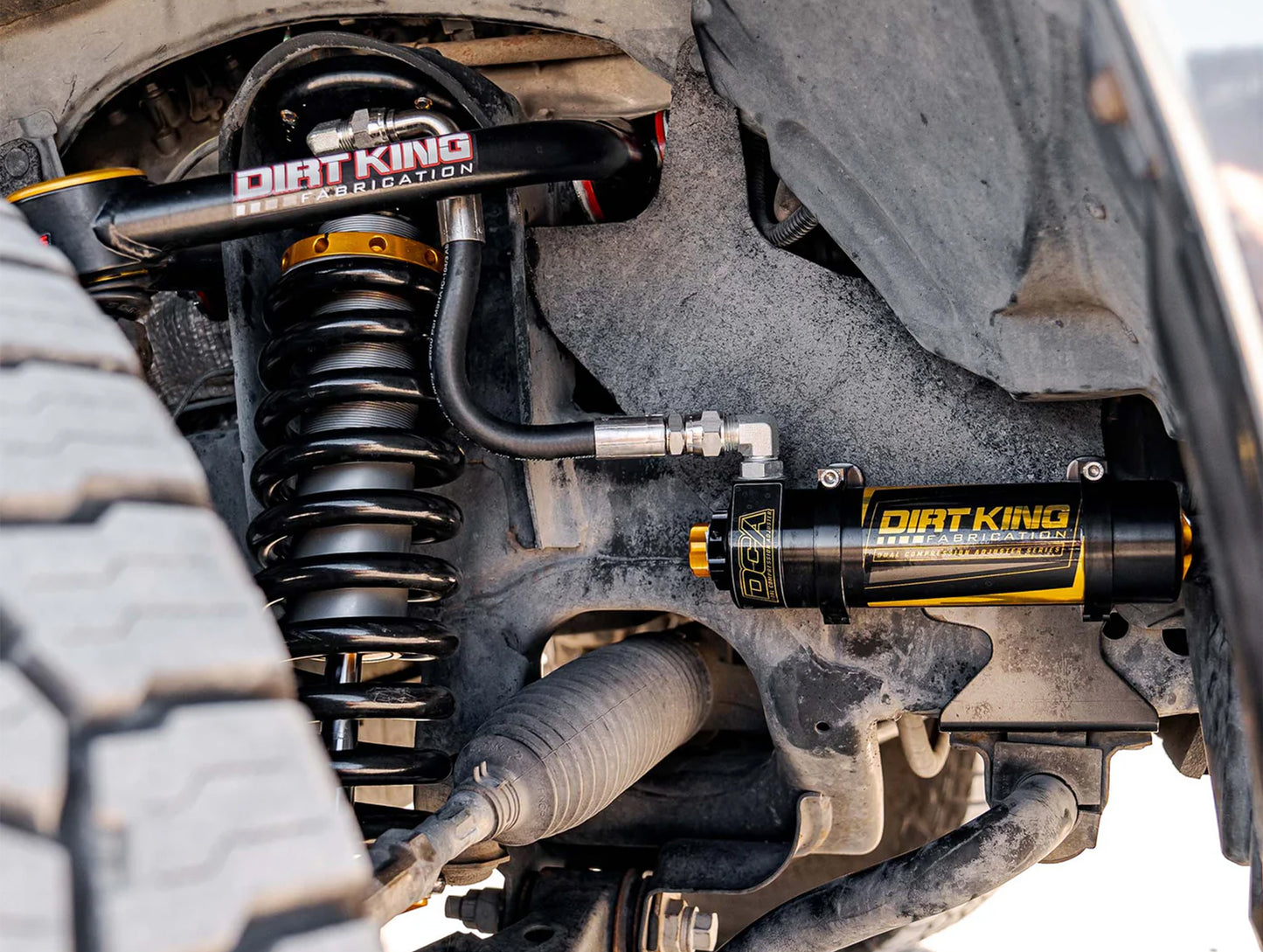 Dirt King 2.5 Coilovers | DCA Remote Reservoir - 07-21 Tundra