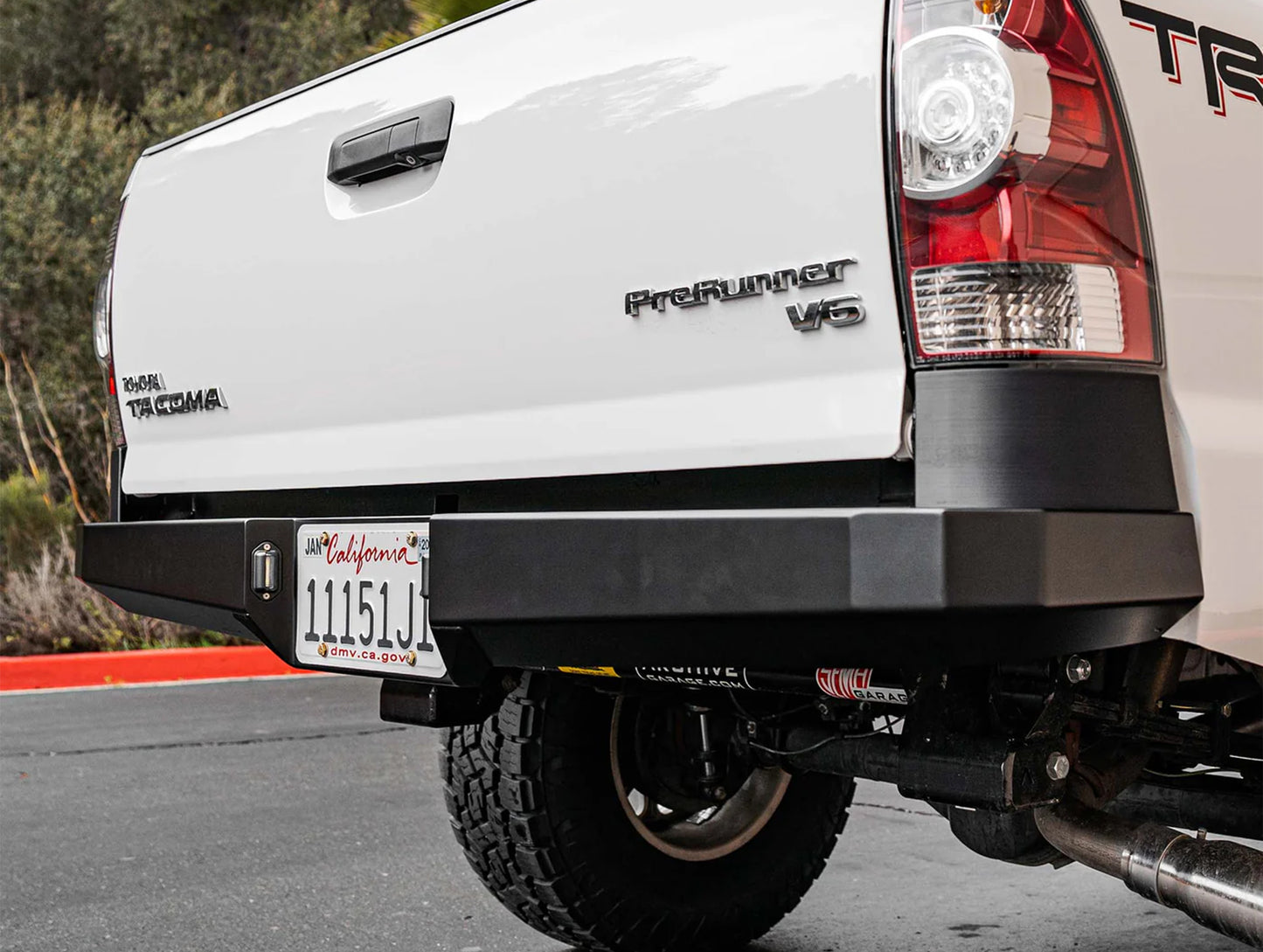 Dirt King Plate Rear Bumper - 05-15 Tacoma