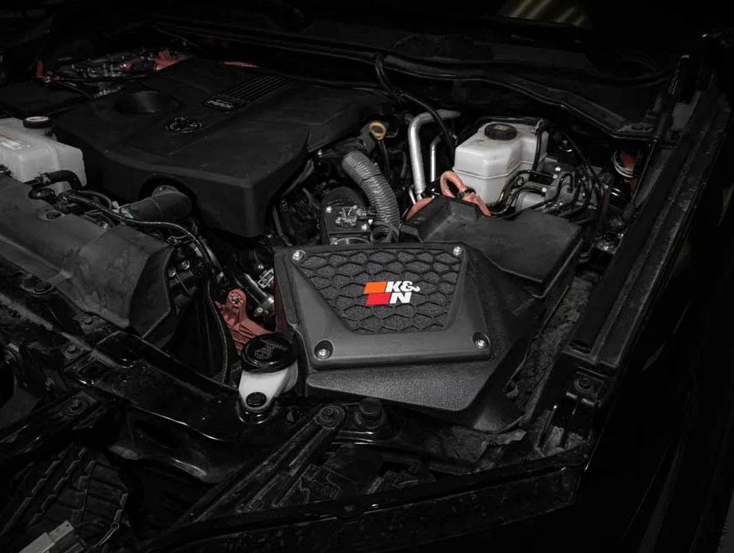 K&N High Flow Air Box Intake System - 22+ Tundra / 23+ Sequoia