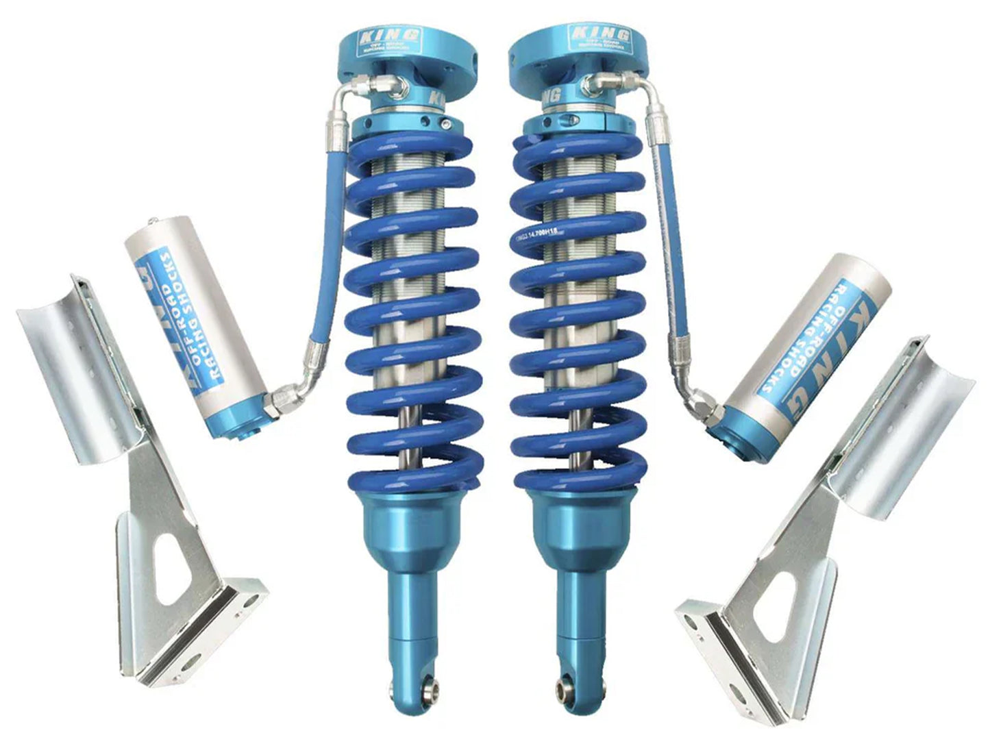 King Shocks 2-3" Front 2.5 Extended Travel Remote Reservoir Coilover Pair - 2010-2024 4Runner