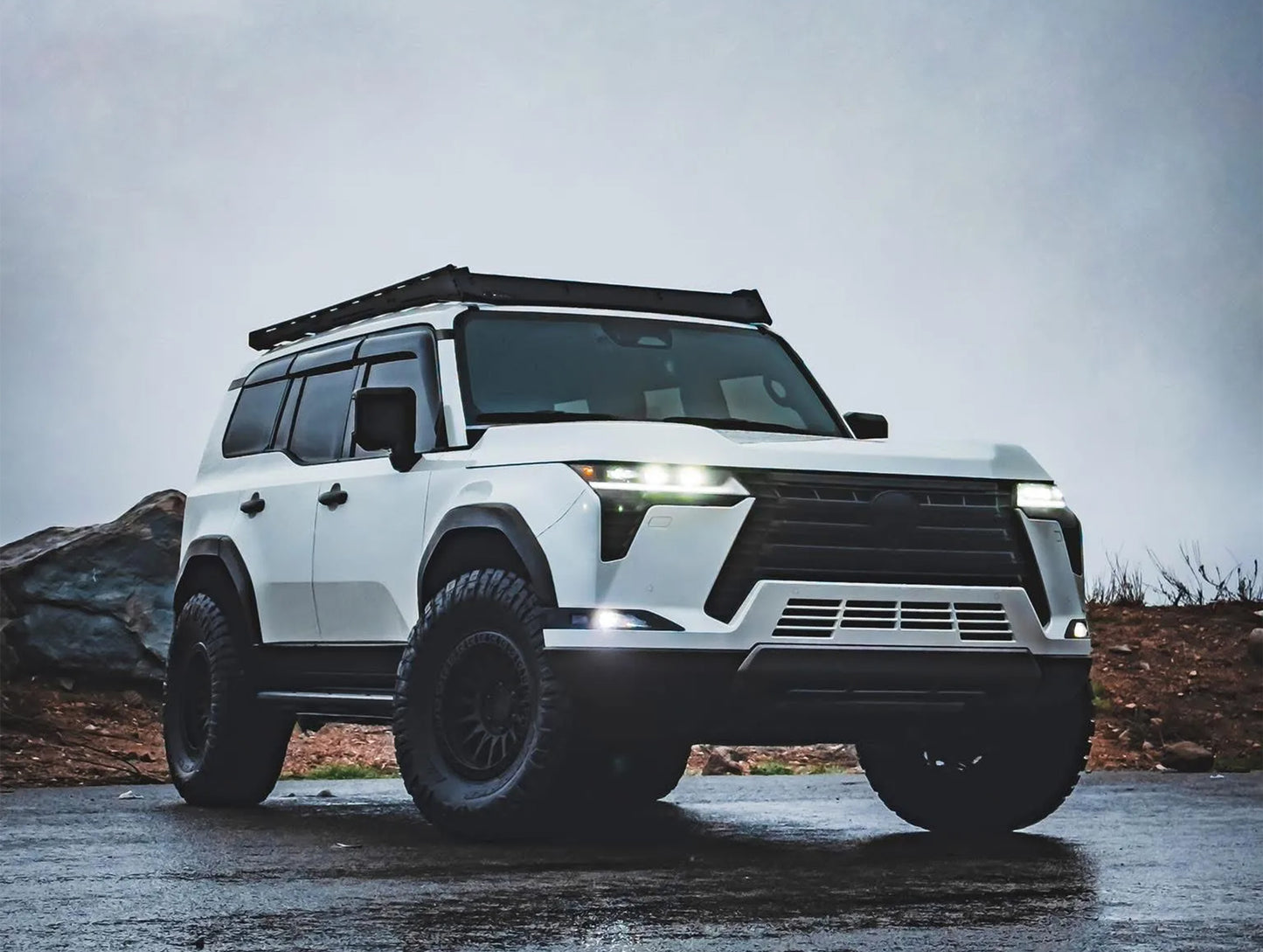 Peak Suspension Rear Spring Spacers - 24+ Lexus GX550