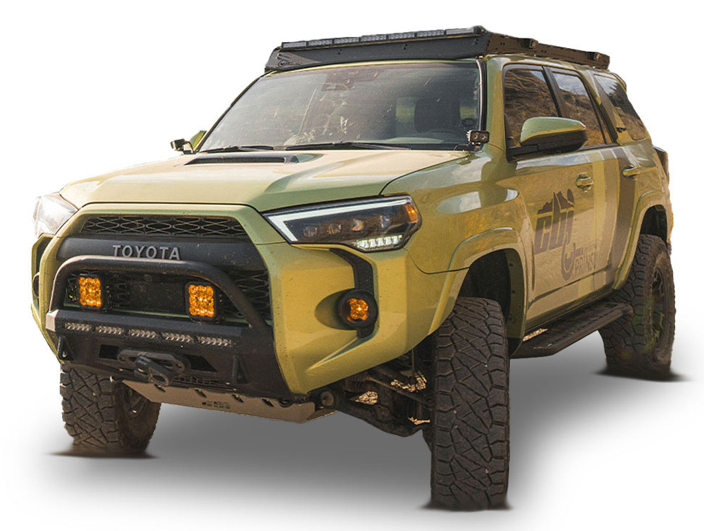 Prinsu Pro Full Roof Rack - 10-24 Toyota 4Runner