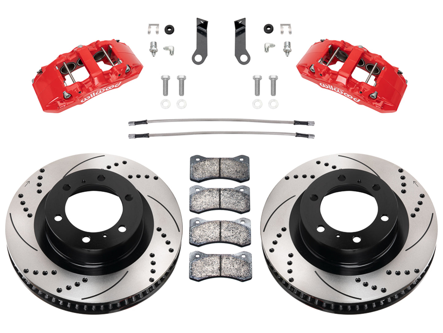 Wilwood AERO6 Direct-Mount Truck Front Brake Kit - 15-21 4Runner / GX460