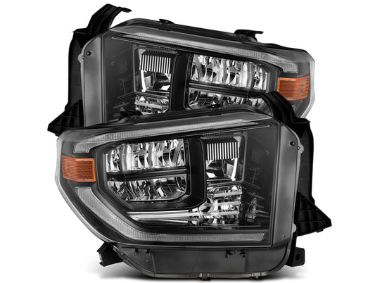 AlphaRex MK II LUXX-Series LED Crystal Headlights - 14-21 Toyota Tundra