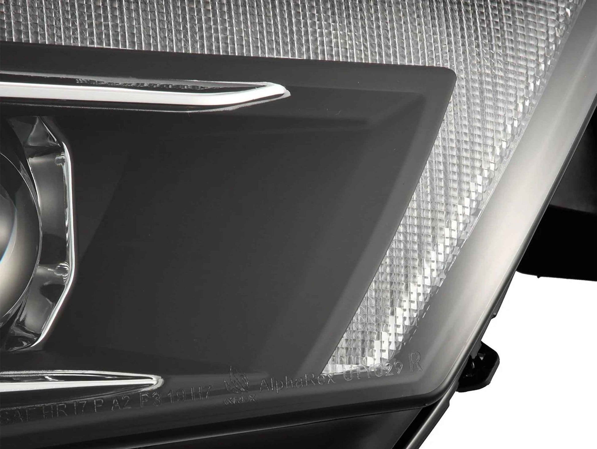 AlphaRex LUXX-Series LED Projector Headlights - Black w/Active Light & Seq. Sig + DRL - 14-22 Toyota 4Runner