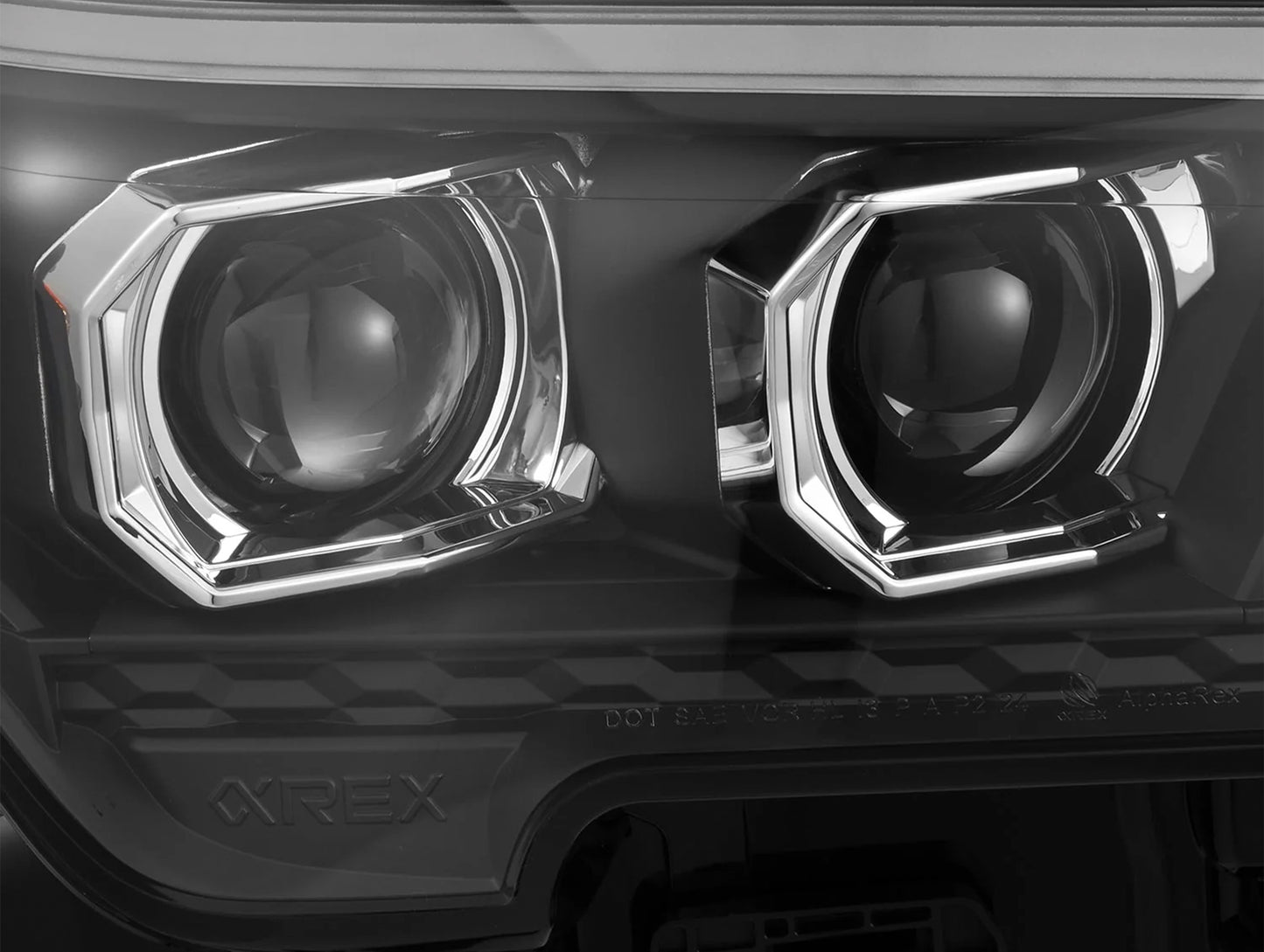 AlphaRex OG-Style LUXX-Series LED Projector Headlights - 24+ Toyota Tacoma / 25+ 4Runner