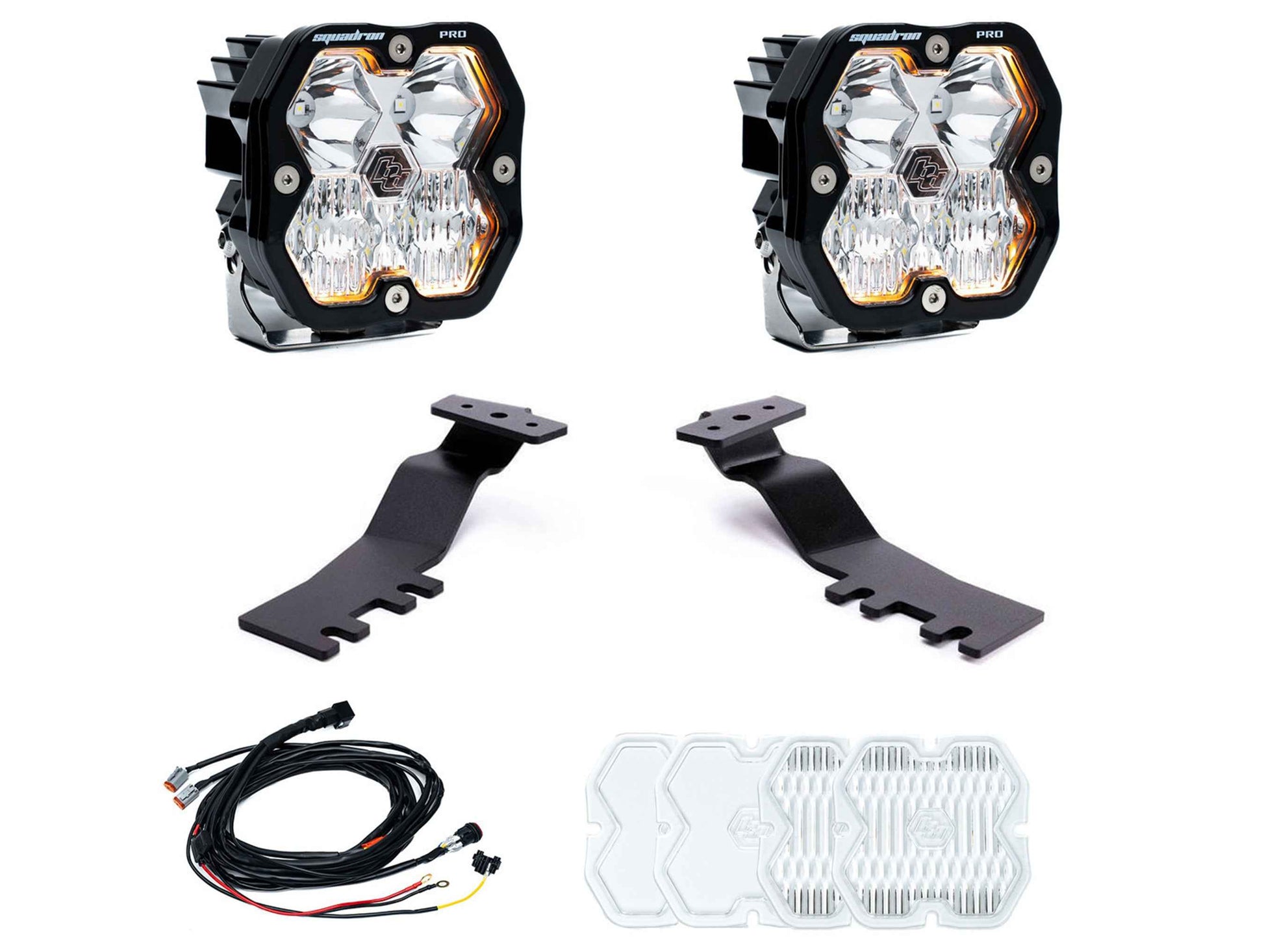 Baja Designs Squadron 2.0 Pro A-Pillar Light Kit - 24+ Tacoma