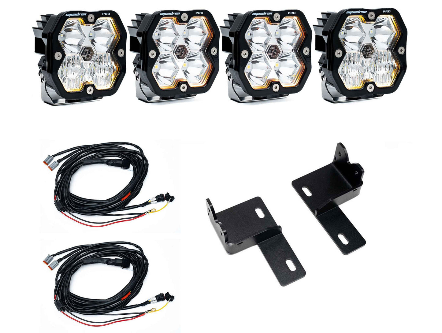 Baja Designs Squadron 2.0 Pro Behind-the-Grille Light Kit - 25+ 4Runner