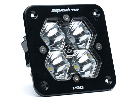Baja Designs Squadron 2.0 Pro Black Flush Mount LED Auxiliary Light Pod - Universal