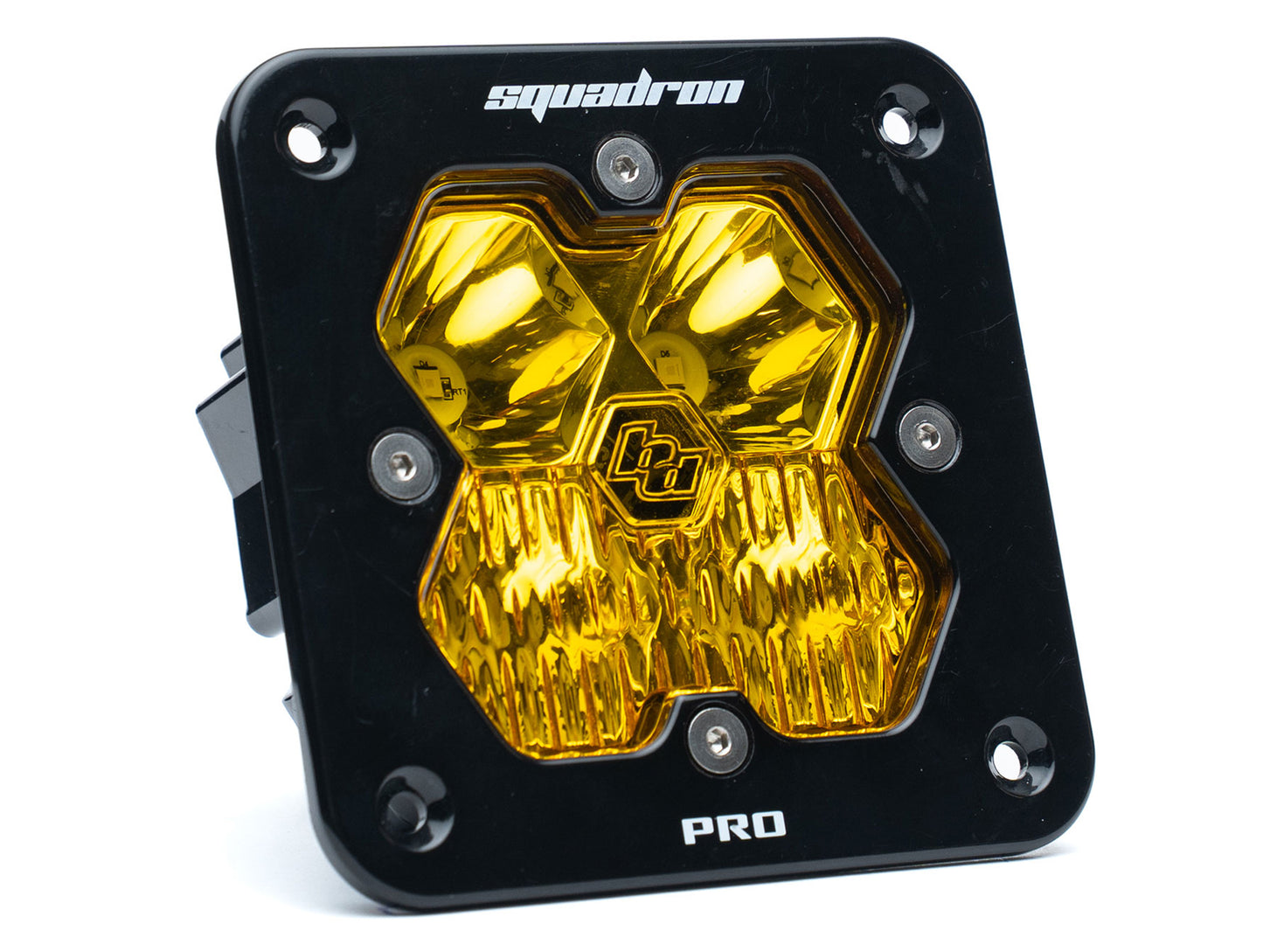 Baja Designs Squadron 2.0 Pro Black Flush Mount LED Auxiliary Light Pod - Universal