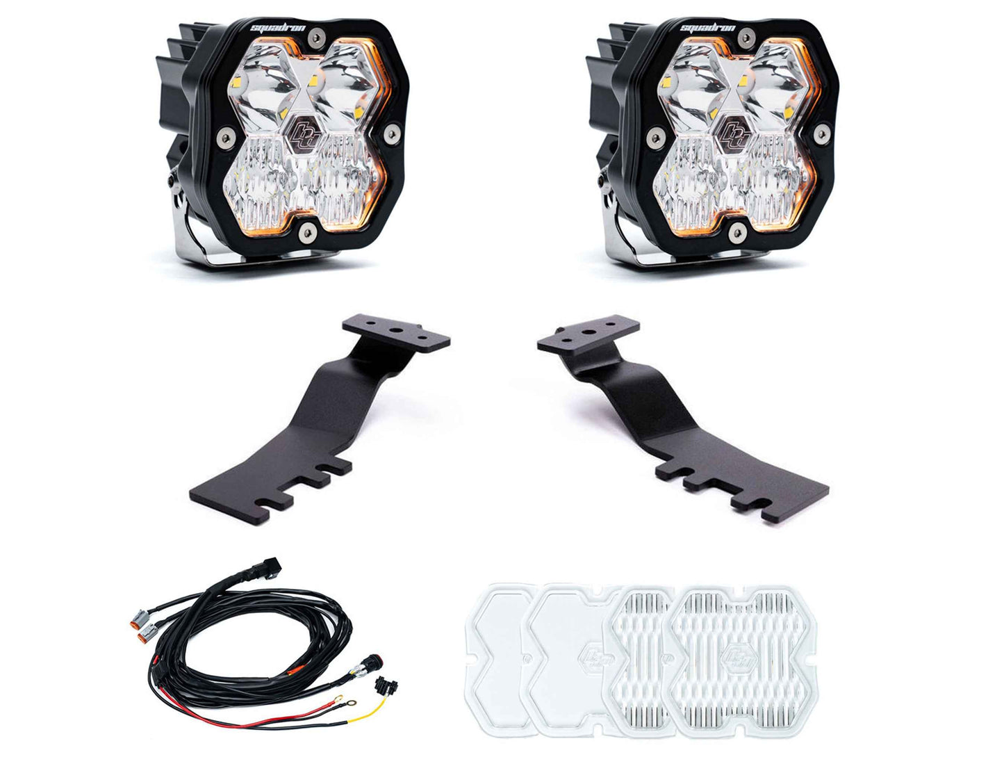 Baja Designs Squadron 2.0 Sport A-Pillar Light Kit - 24+ Tacoma