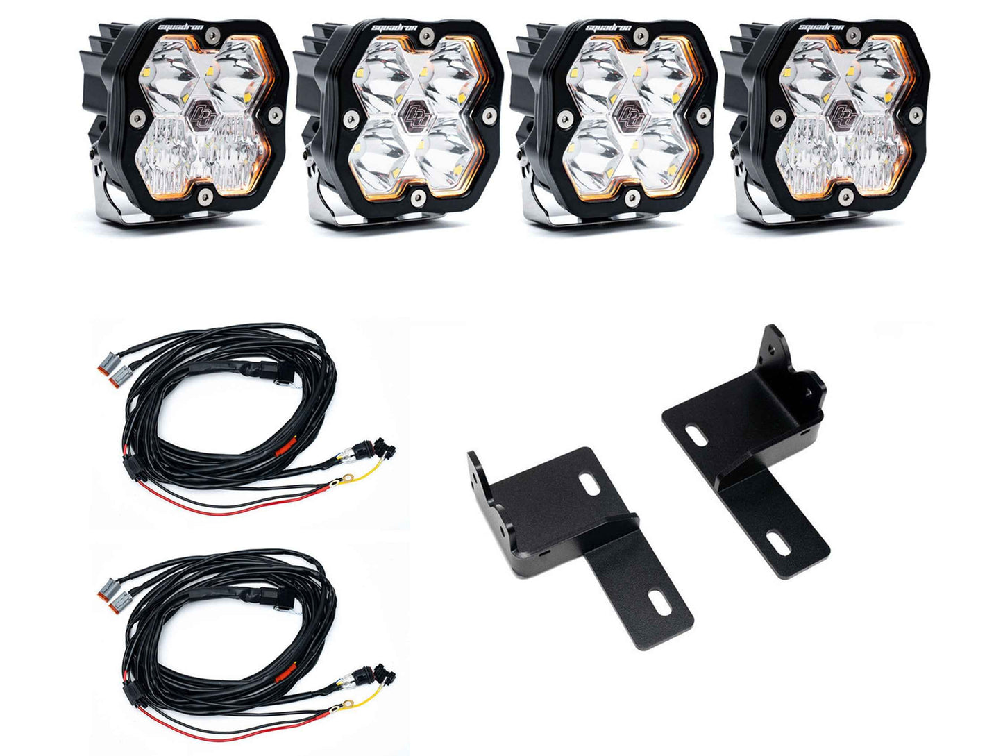 Baja Designs Squadron 2.0 Sport Behind-the-Grille Light Kit - 25+ 4Runner