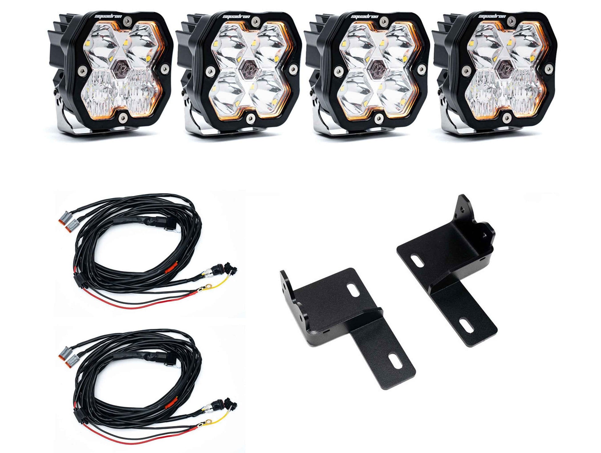 Baja Designs Squadron 2.0 Sport Behind-the-Grille Light Kit - 25+ 4Runner