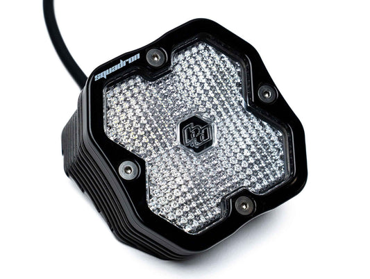 Baja Designs Squadron 2.0 Sport Black Angled Flush Mount LED Auxiliary Light Pod - Universal