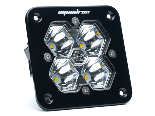 Baja Designs Squadron 2.0 Sport Black Flush Mount LED Auxiliary Light Pod - Universal