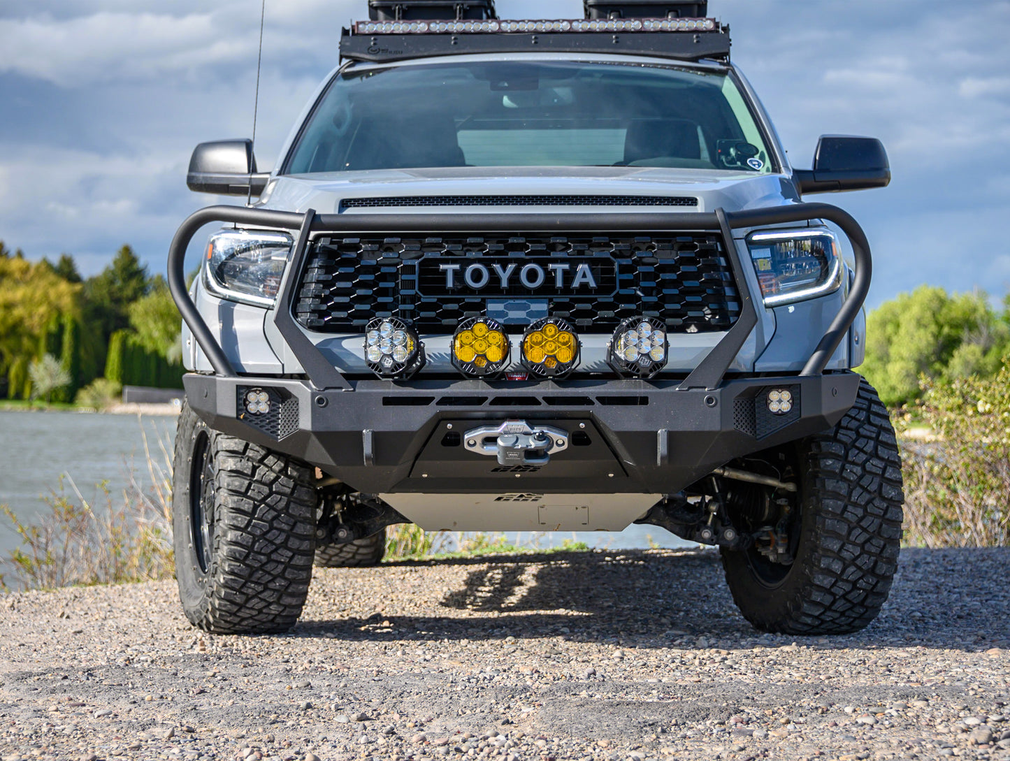 CBI Offroad Fab Adventure Series Front Bumper - 14-21 Toyota Tundra