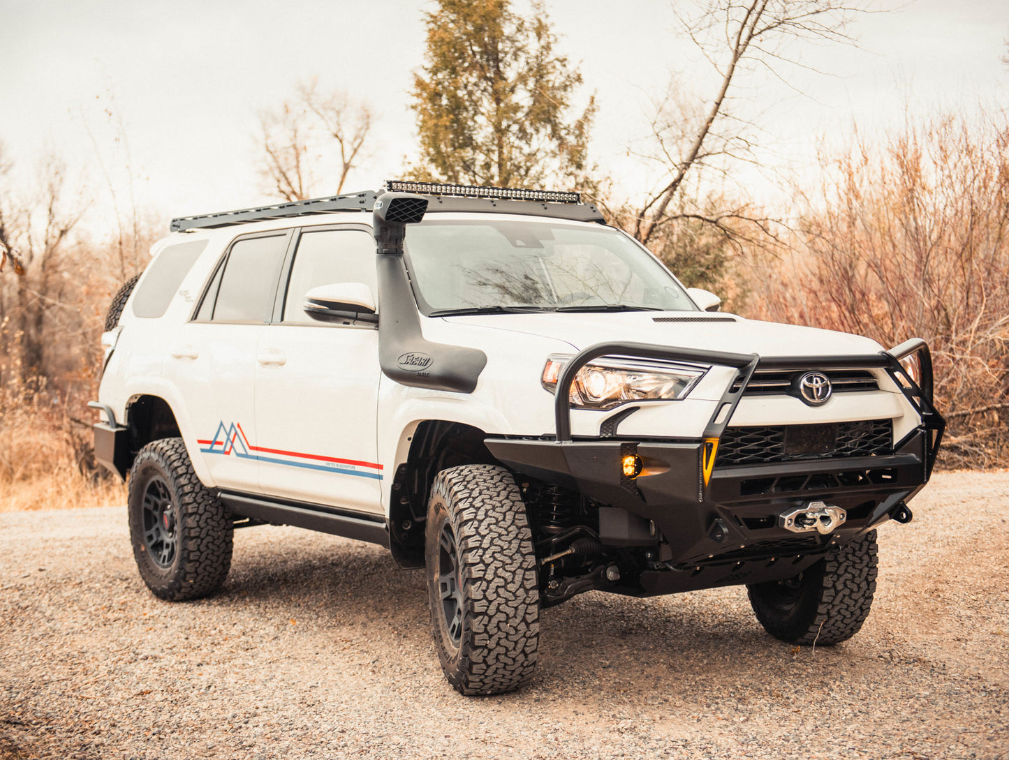 CBI Offroad Fab Adventure Series Front Bumper - Aluminum - 20-23 Toyota 4Runner