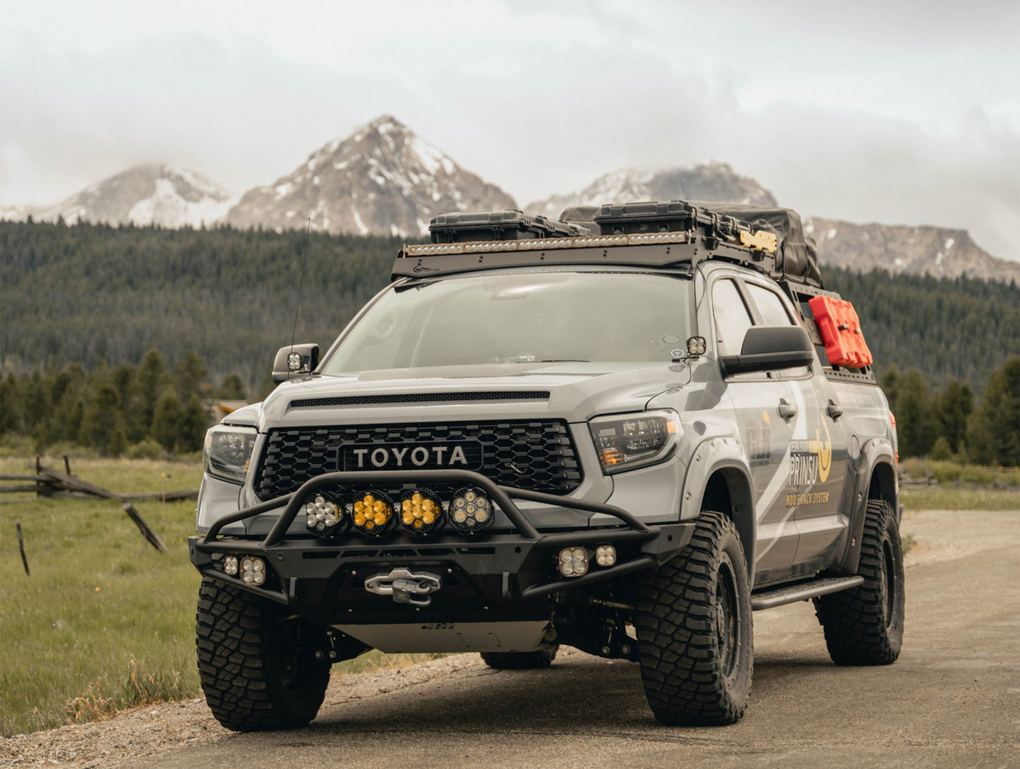 CBI Offroad Fab Baja Hybrid Front Bumper - 14-21 Toyota Tundra