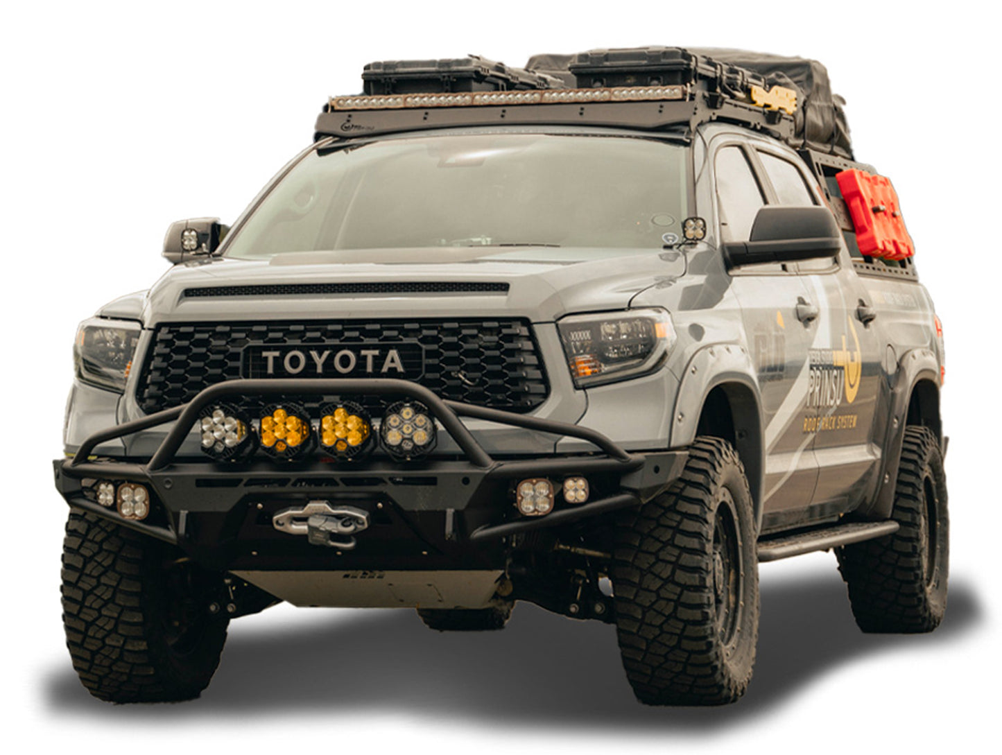 CBI Offroad Fab Baja Hybrid Front Bumper - 14-21 Toyota Tundra