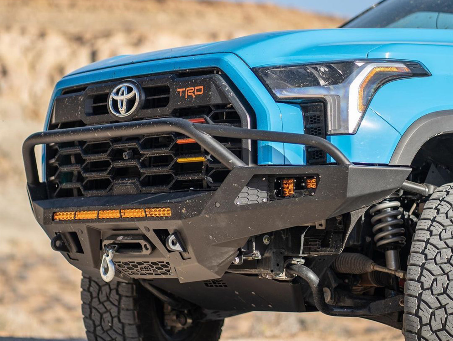 CBI Offroad Fab Baja Front Bumper - 22+ Toyota Tundra