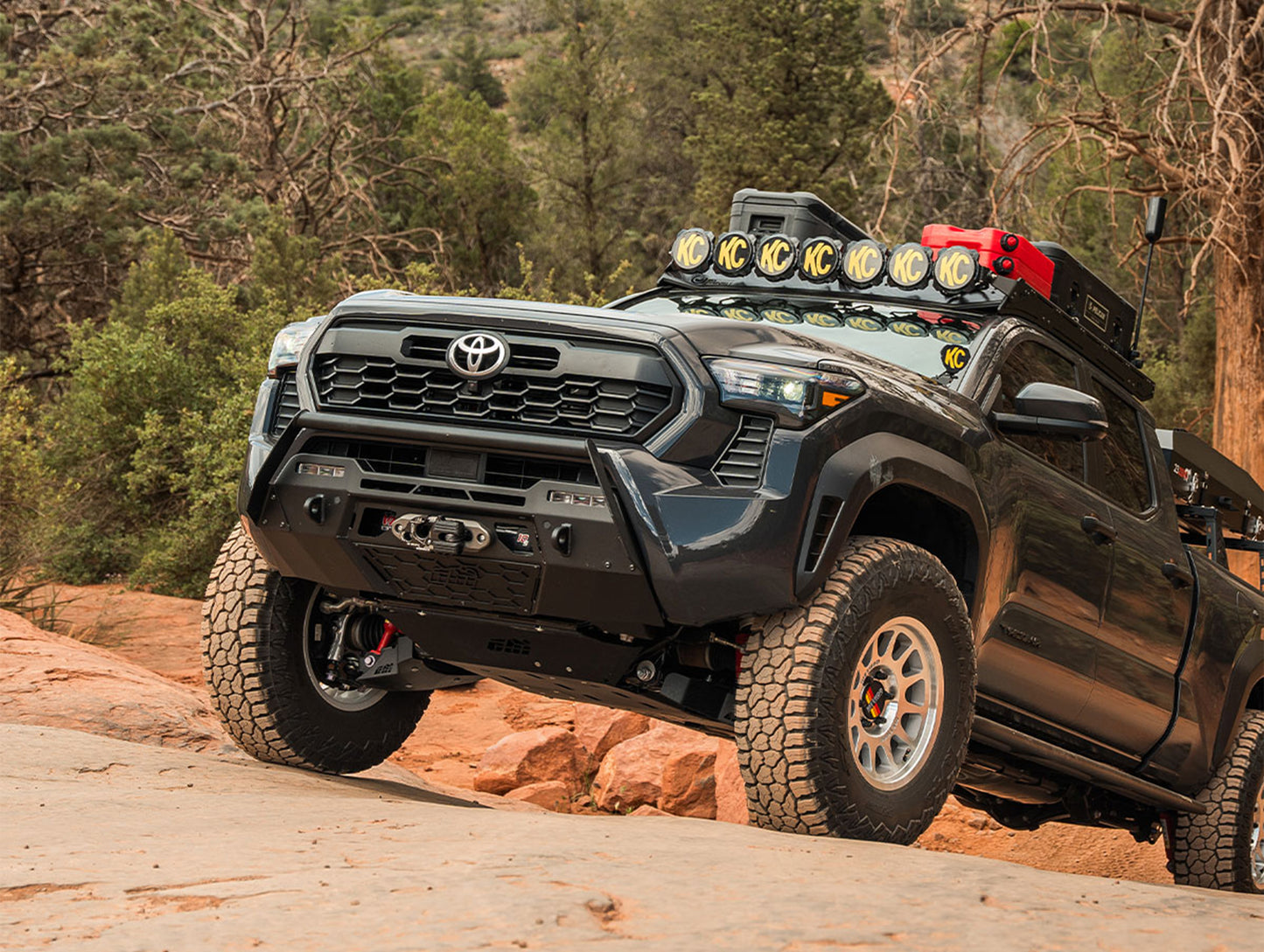 CBI Offroad Fab Covert Front Bumper - 24+ Toyota Tacoma