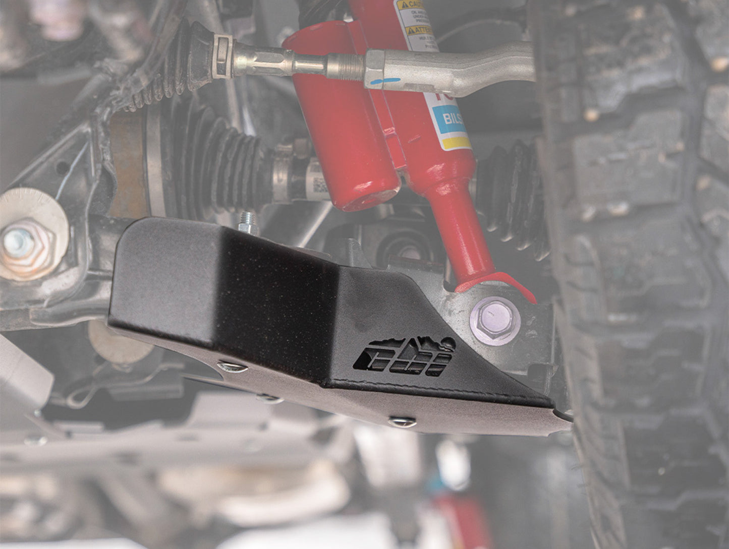 CBI Offroad Fab Lower Control Arm Skid Plates - 24+ Toyota Tacoma