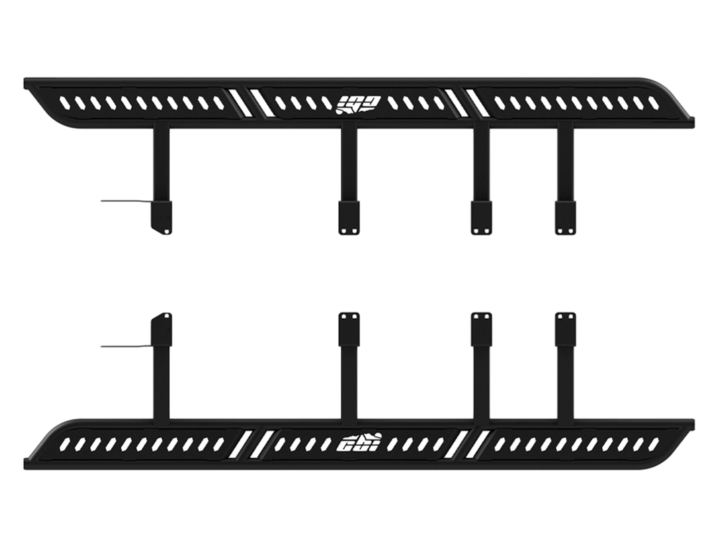 CBI Offroad Fab Overland Rock Sliders - 22+ Toyota Tundra