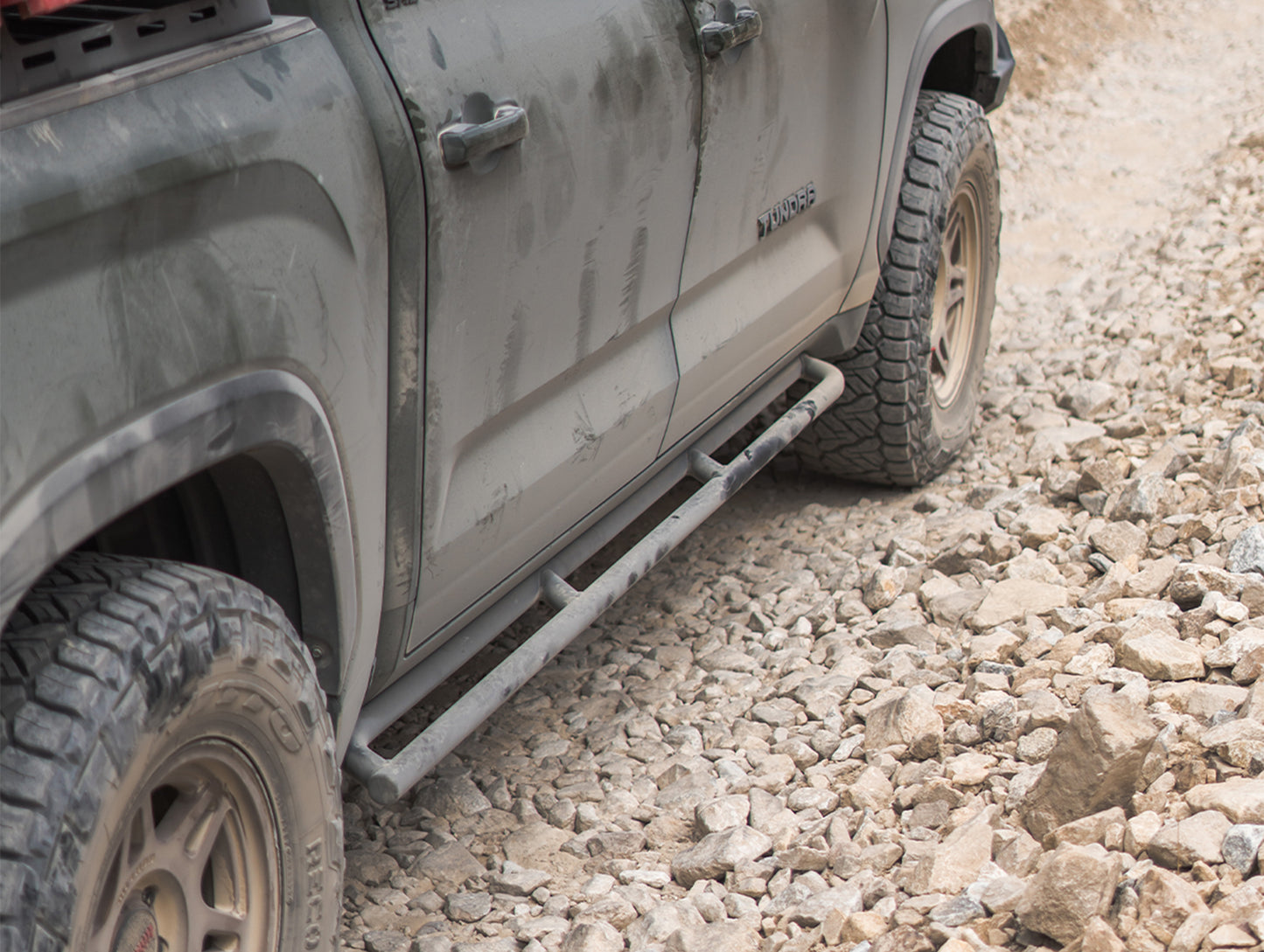 CBI Offroad Fab Rock Sliders - 22+ Toyota Tundra