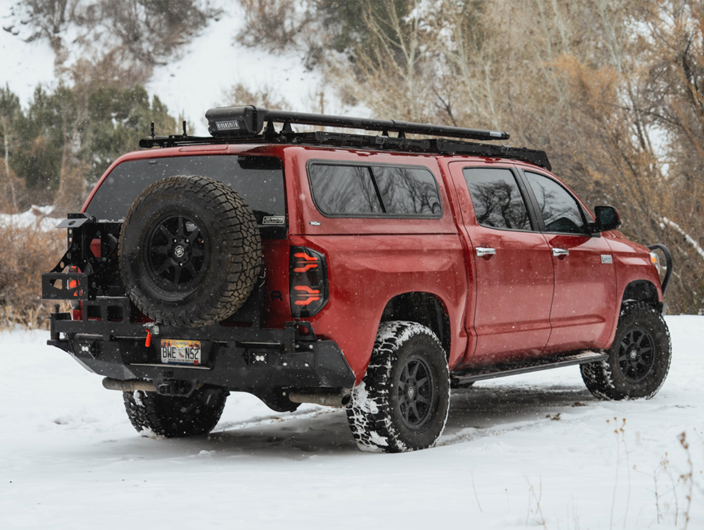 CBI Offroad Fab Swing Arm Rear Bumper - 14-21 Toyota Tundra