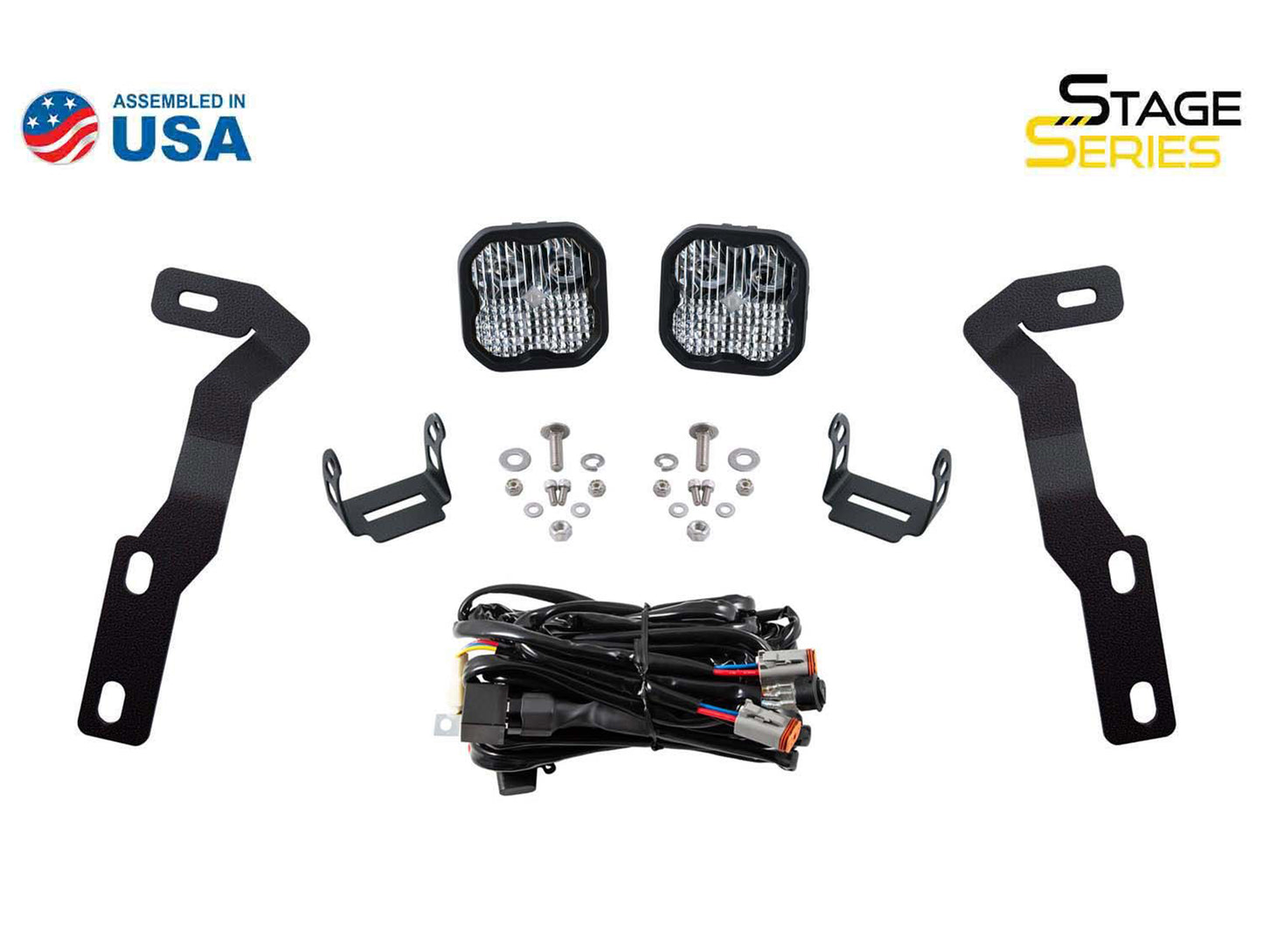 Diode Dynamics SS3 Ditch Light Kit - 16-23 Toyota Tacoma