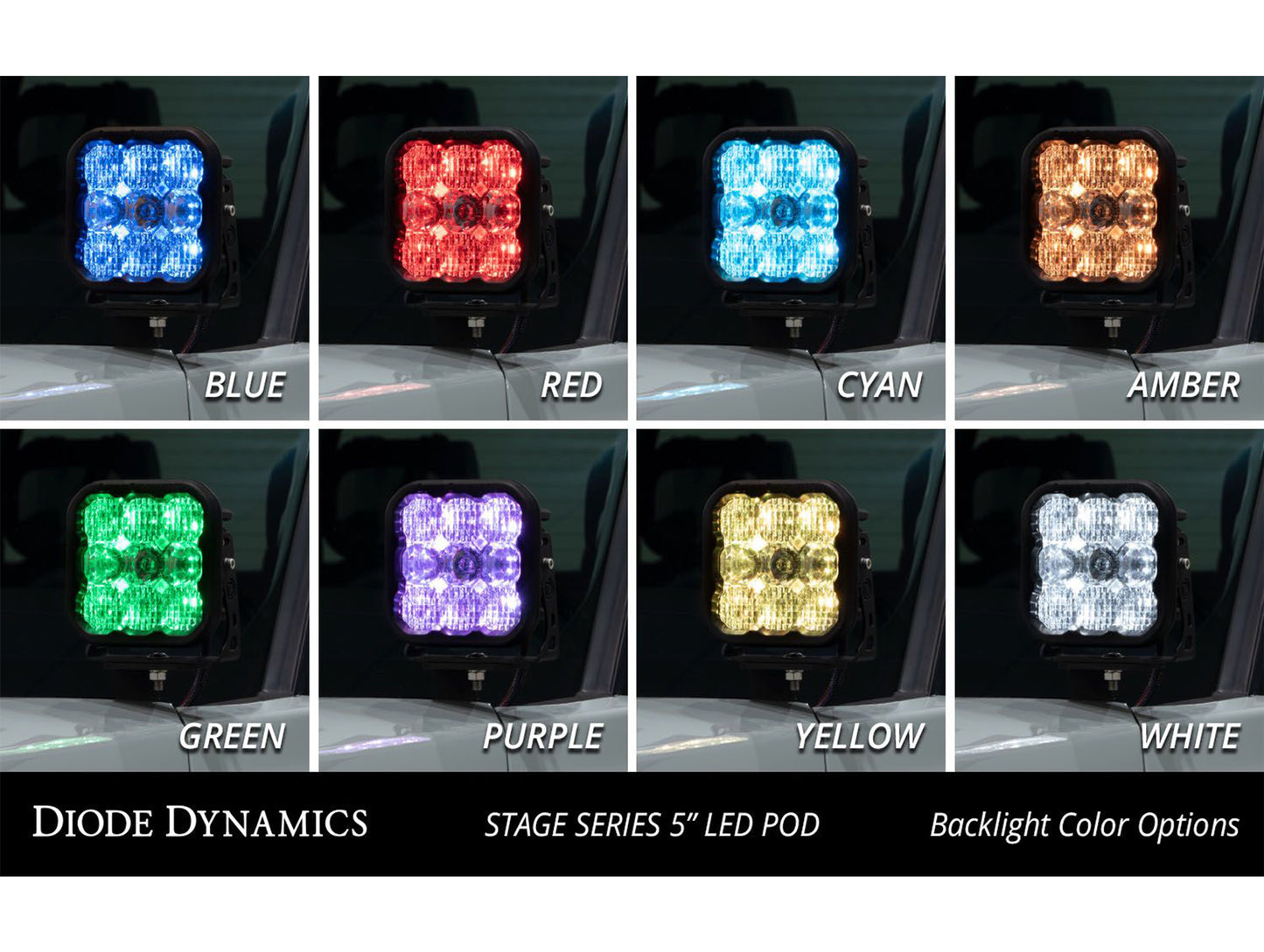 Diode Dynamics SS5 Ditch Light Kit - 22-25 Toyota Tundra