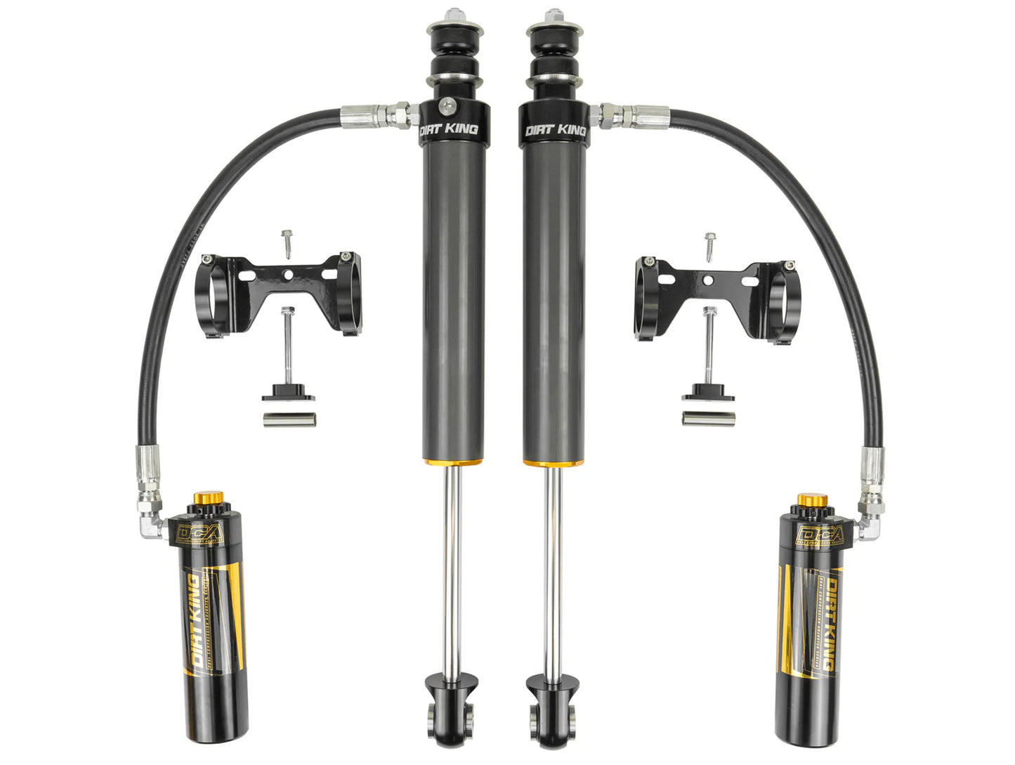Dirt King 2.5 Smooth Body Shocks | DCA Remote Reservoir - 22+ Tundra