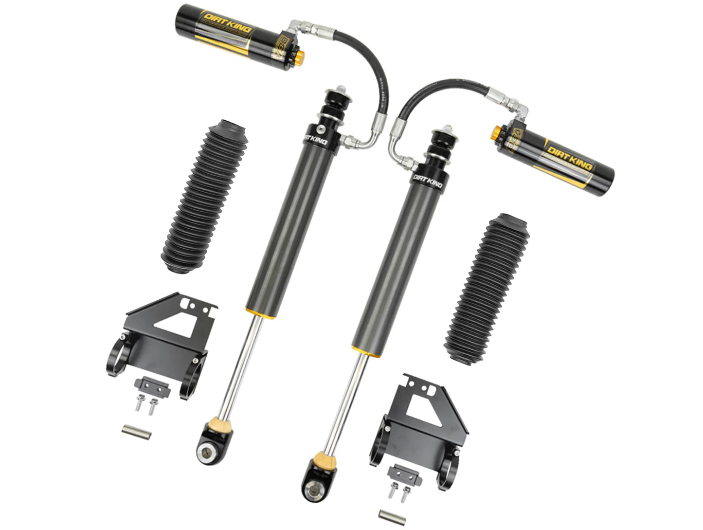 Dirt King 2.5 Smooth Body Shocks | DCA Remote Reservoir - 25+ 4Runner