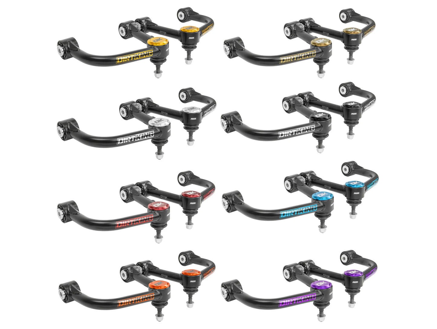 Dirt King 4130 Upper Control Arms - 03-24 4Runner / 07-14 FJ Cruiser / 03-09 GX470 / 10-23 GX460