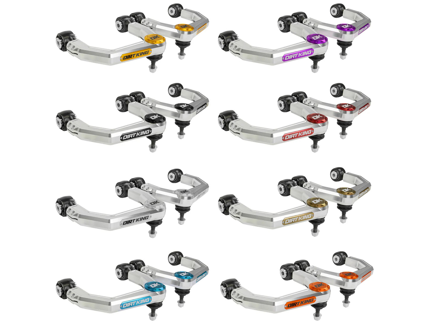 Dirt King Billet Upper Control Arms - 03-24 Toyota 4Runner / 07-14 FJ Cruiser