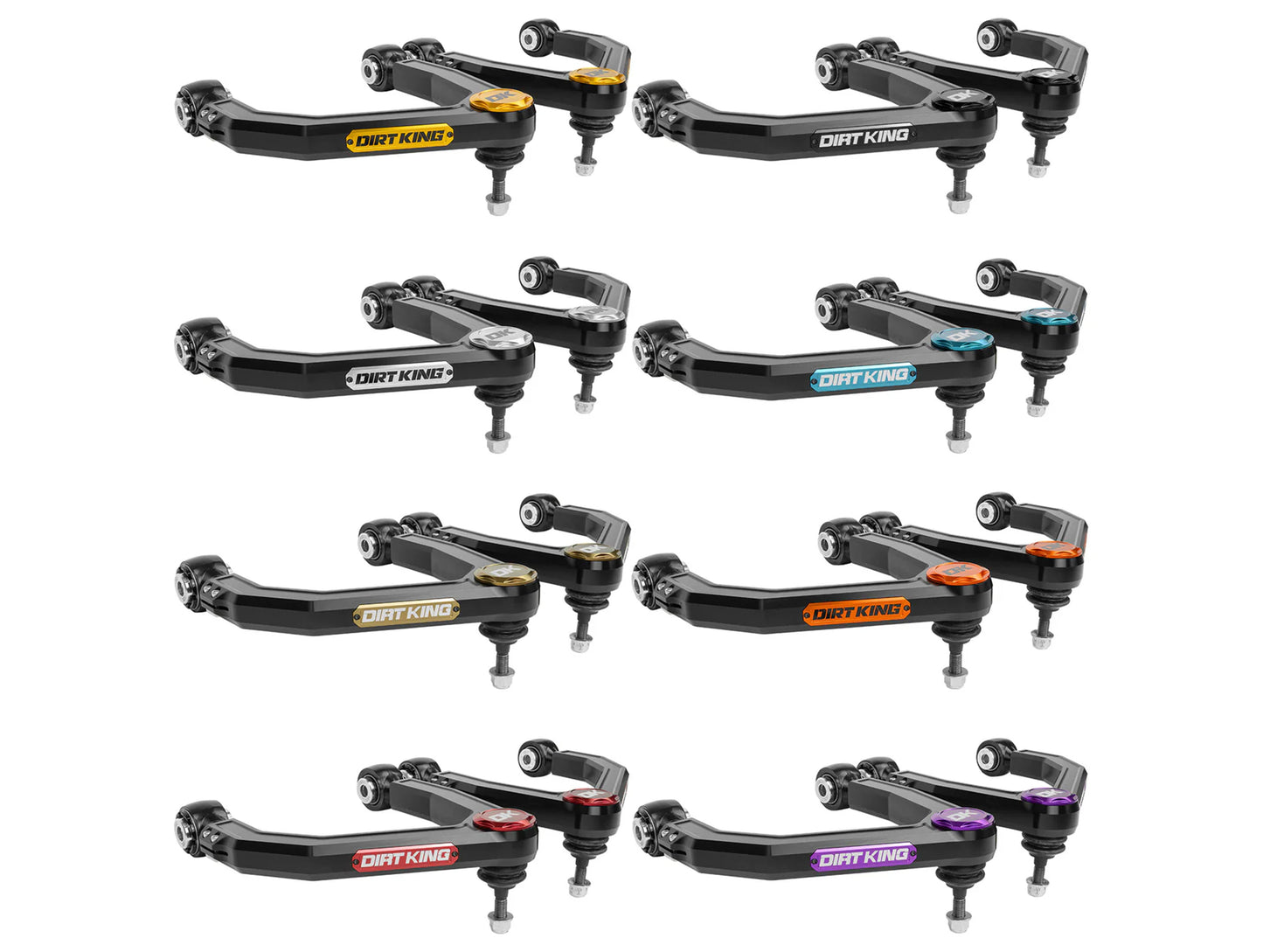 Dirt King Billet Upper Control Arms - 07-21 Tundra