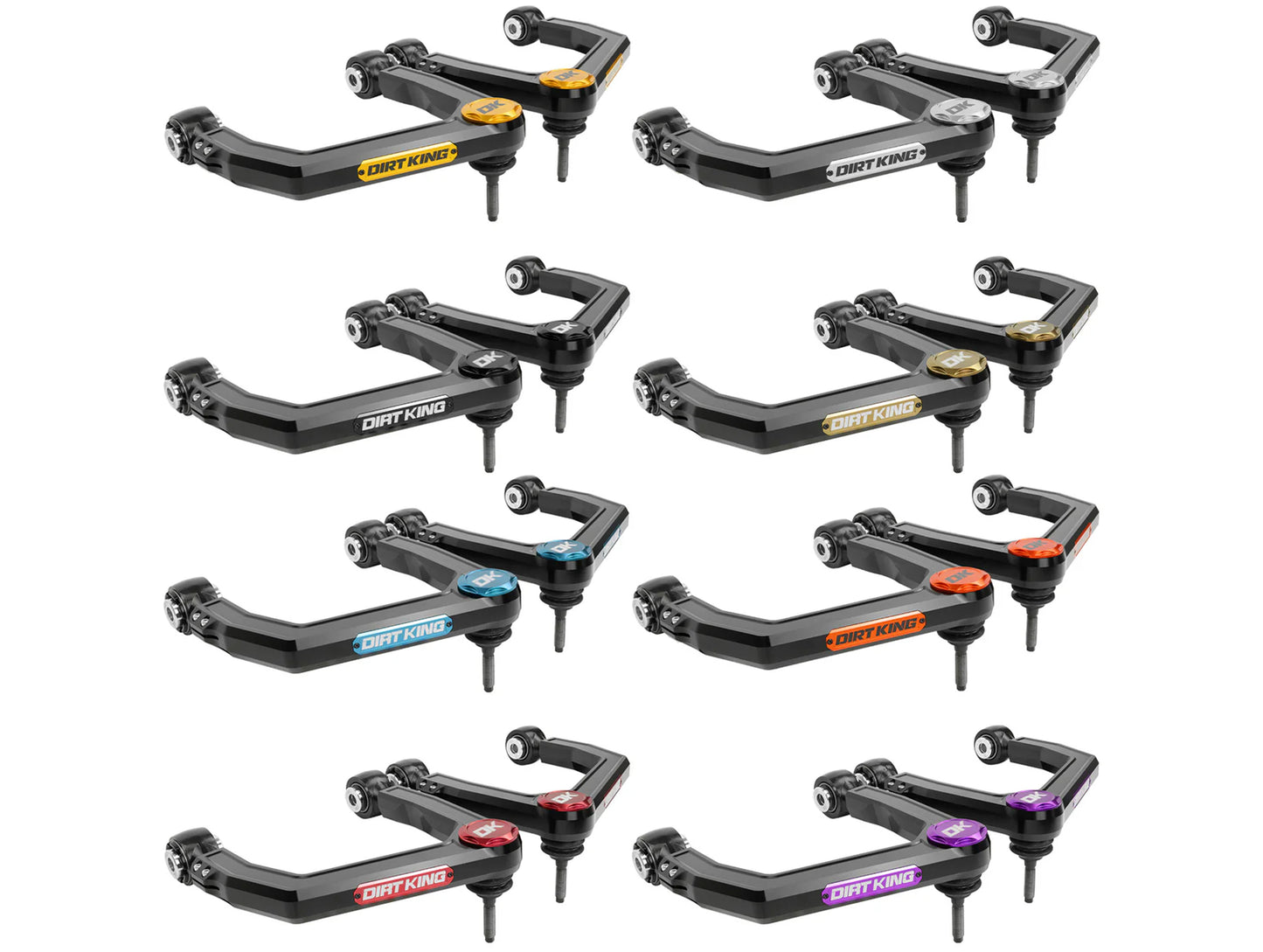 Dirt King Billet Upper Control Arms - 22+ Tundra