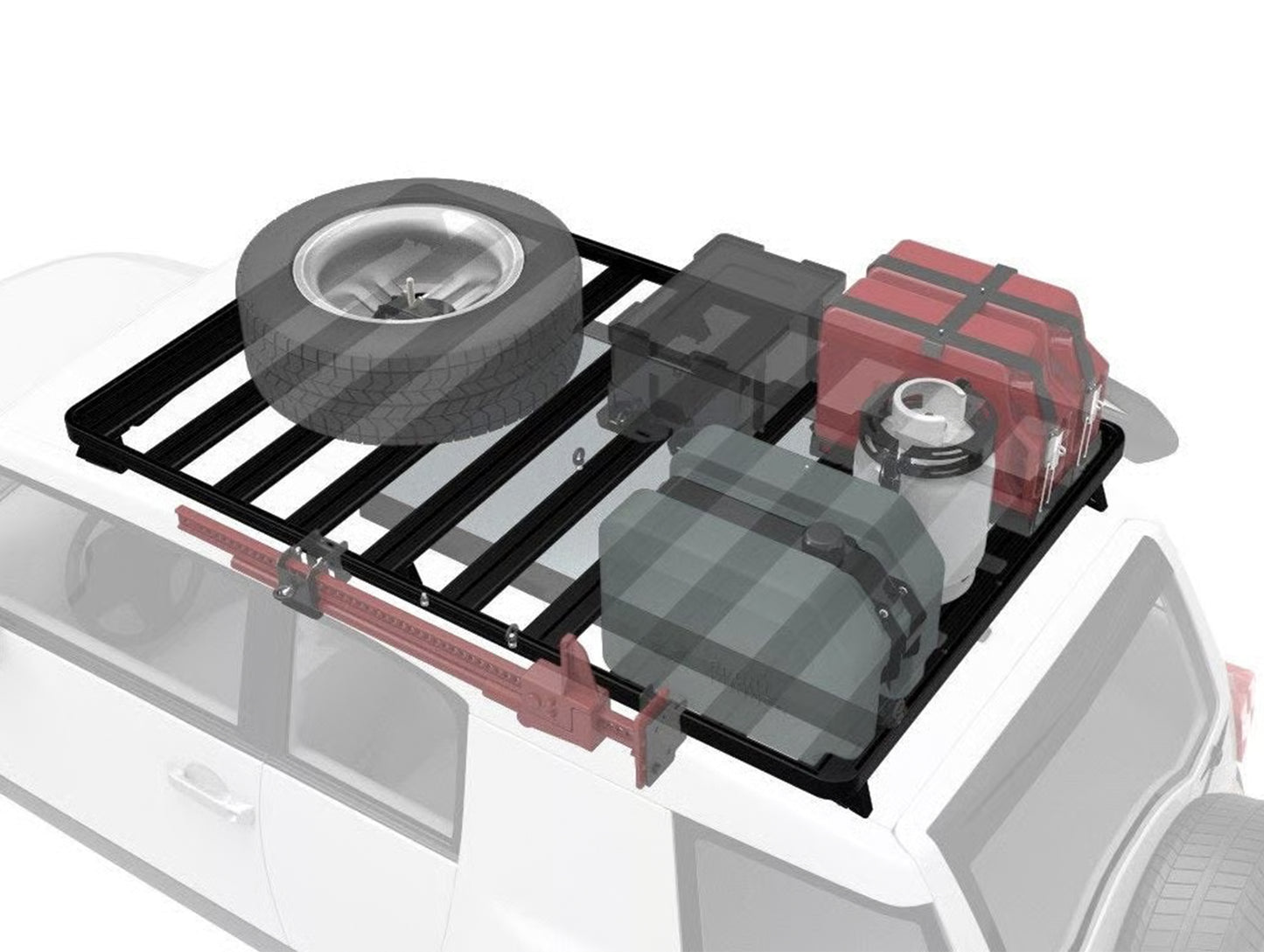 Front Runner Slimline II Roof Rack Kit - 07-14 FJ Cruiser