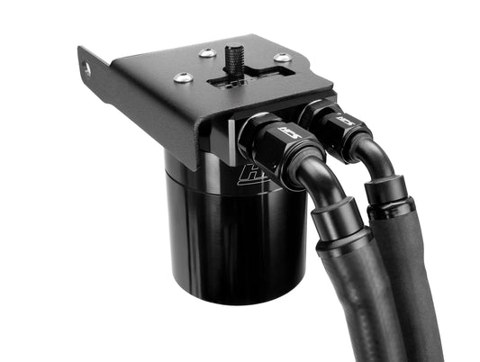 HPS Performance Aluminum Oil Catch Can Kit - 07-21 Tundra / 08-22 Sequoia