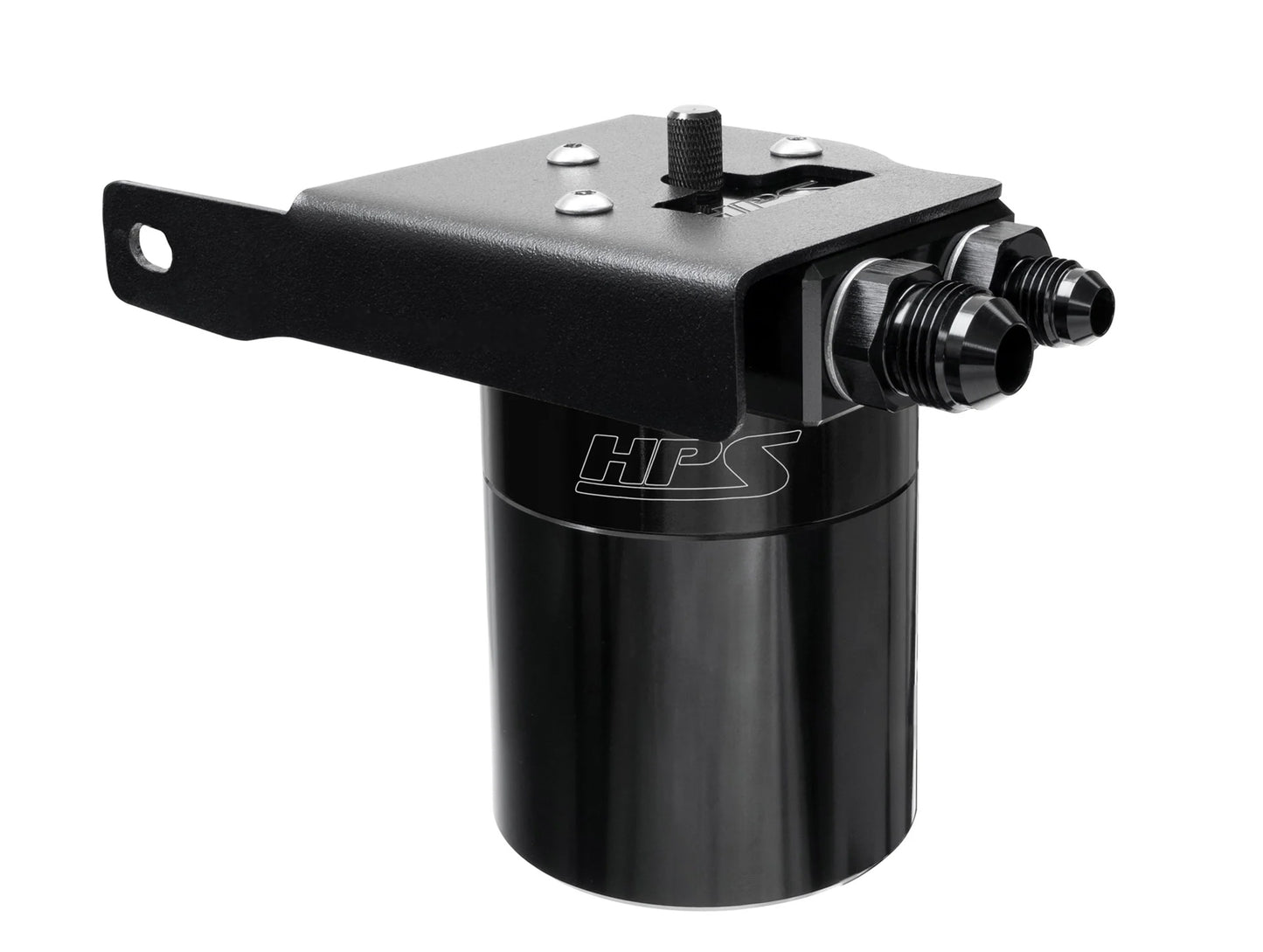 HPS Performance Aluminum Oil Catch Can Kit - 07-21 Tundra / 08-22 Sequoia