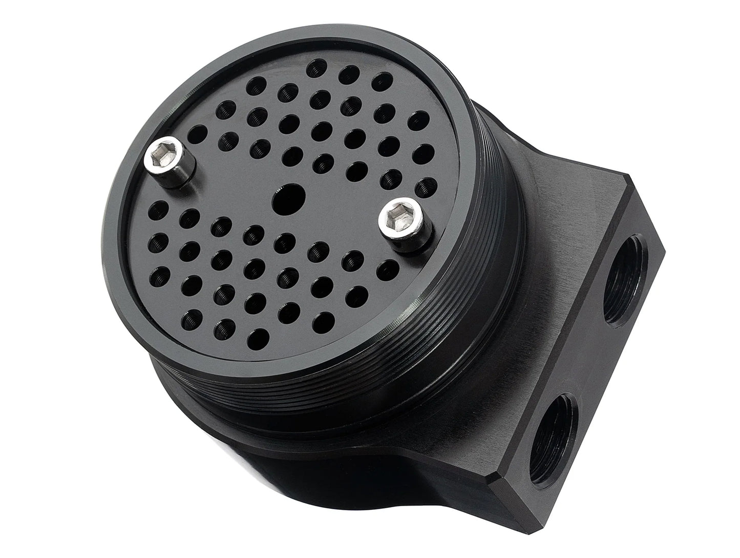 HPS Performance Aluminum Oil Catch Can Kit - 07-21 Tundra / 08-22 Sequoia