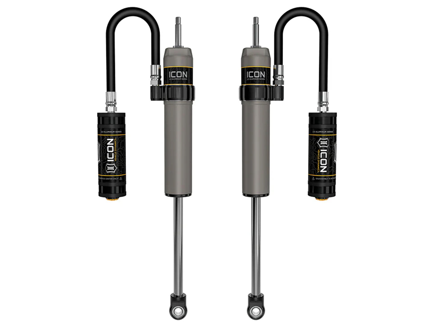 ICON Rear VS 2.5 Aluminum Series Shock Absorbers w/ Remote Reservoir - 24+ Land Cruiser / 24+ GX550
