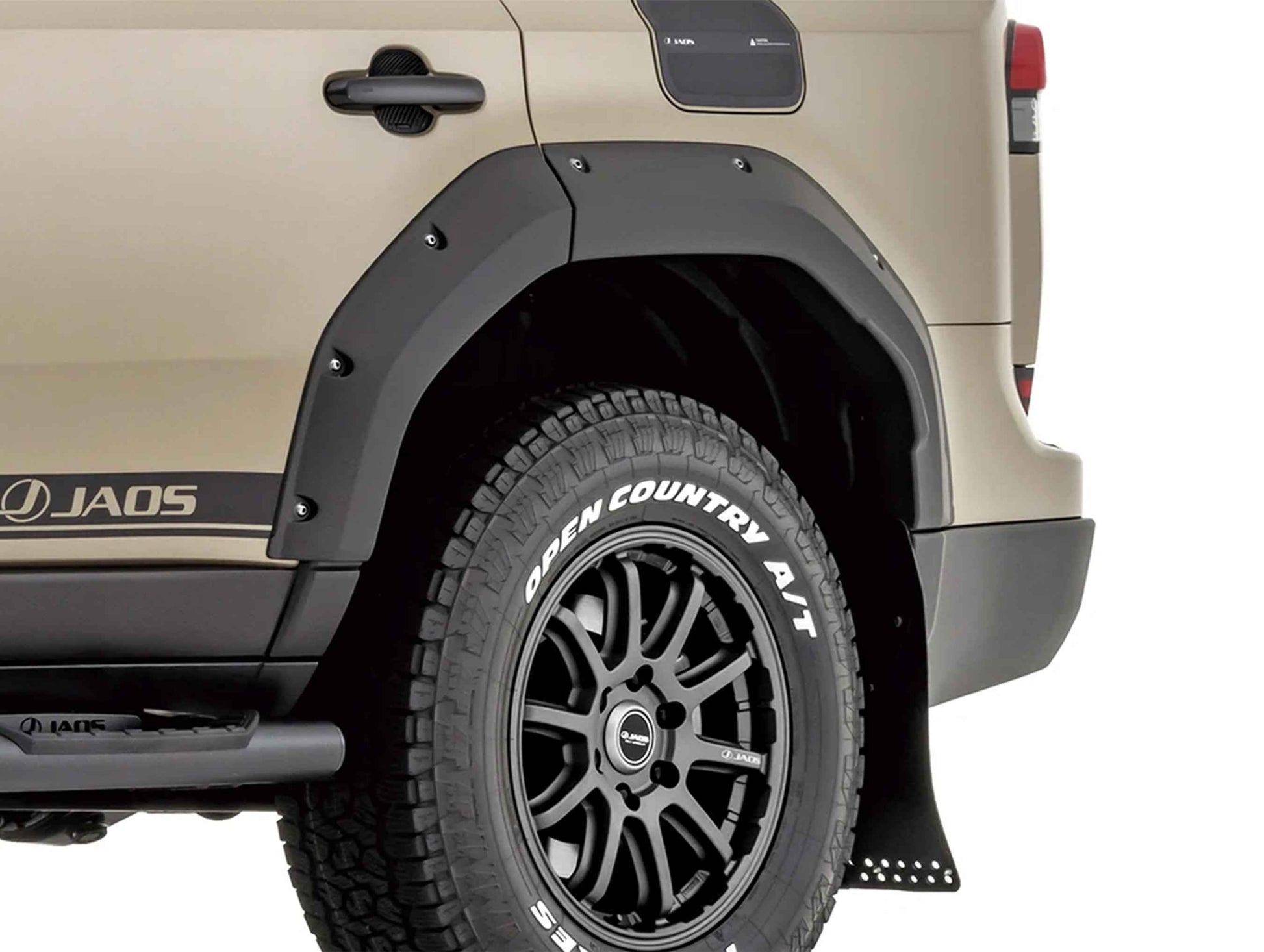Jaos Fender Garnish Type X 9mm Matte Black - 24+ GX550 Overtrail