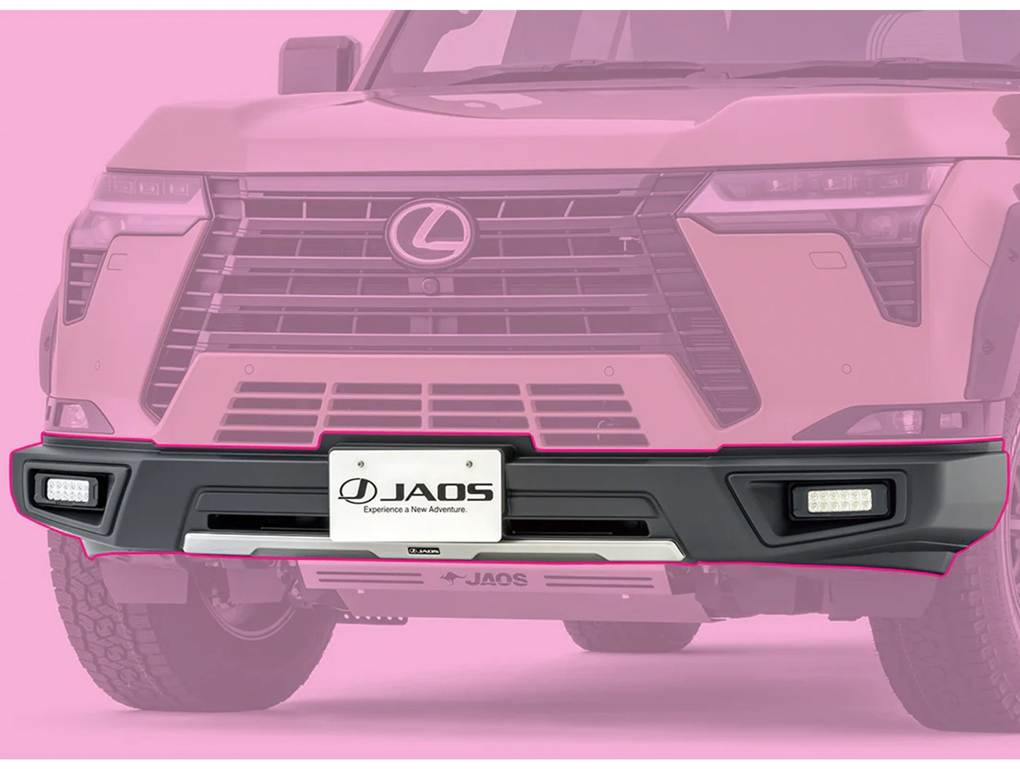 Jaos Front Bumper Guard - 24+ GX550 Overtrail